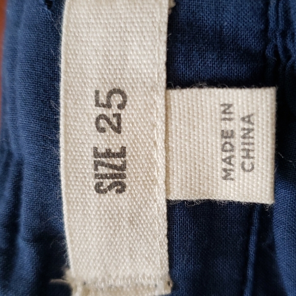 NWT Madewell Cropped Rivington Trousers Size 25 - Picture 8 of 13